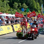 Besançon : l’ambiance dégénère le long de la caravane publicitaire du Tour de France