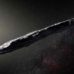 Selon l’observatoire de Besançon, l’astéroïde Oumuamua en forme de cigare serait en fait un énorme étron Alien vitrifié